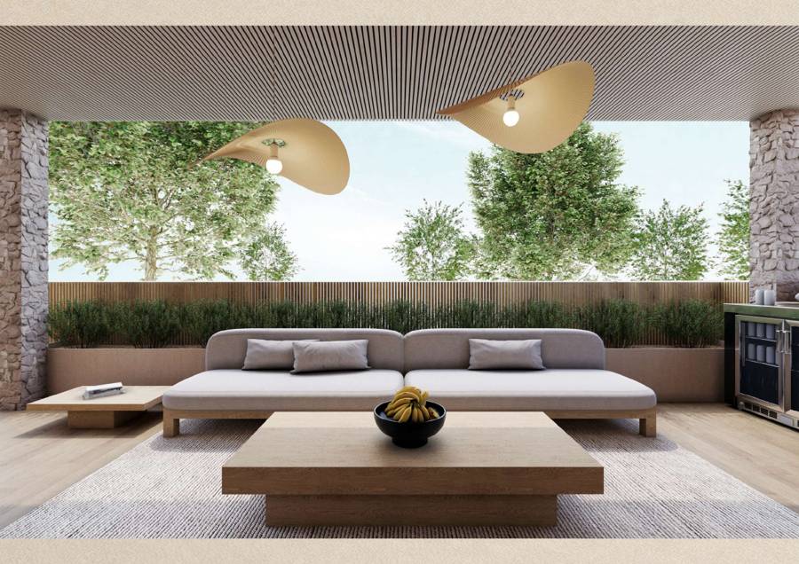 Elegant Slumbr co-living interior